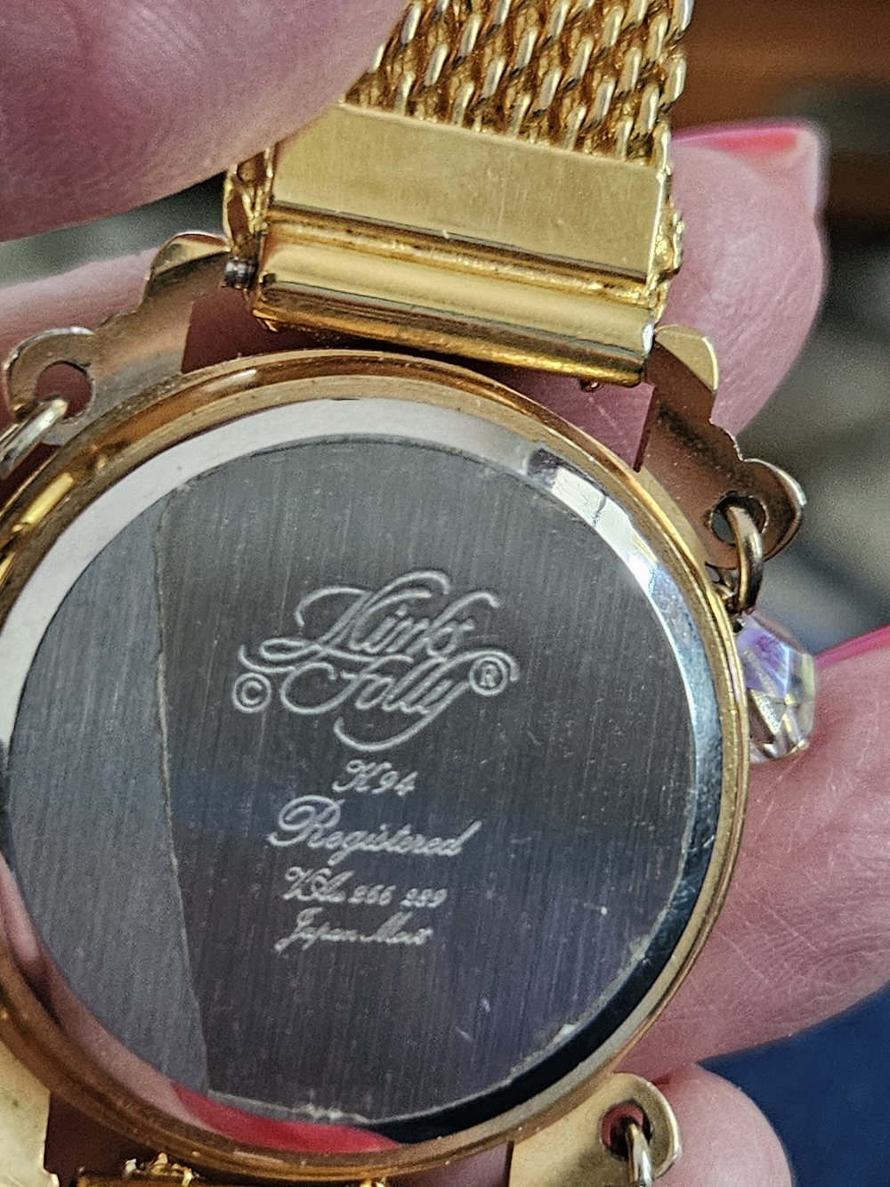 Kirks Folly 1994 Anniversary Angel Time Celestial Dream Believe Watch - Picture 4 of 8